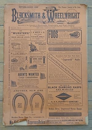 Blacksmith & Wheelwright, February 1909