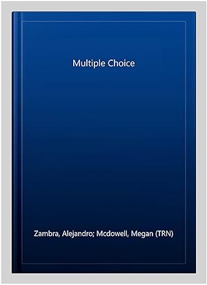 Imagen del vendedor de Multiple Choice a la venta por GreatBookPrices