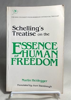 Immagine del venditore per Schelling's Treatise: On Essence Human Freedom (Volume 8) (Series In Continental Thought) venduto da Furrowed Brow Books, IOBA