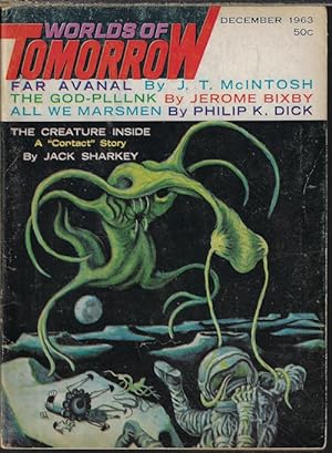 Imagen del vendedor de WORLDS OF TOMORROW: December, Dec. 1963 ("Martian Time-Slip") a la venta por Books from the Crypt
