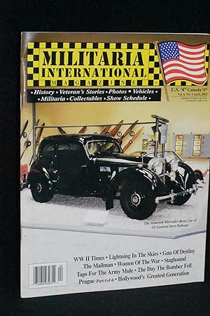 Seller image for Militaria International Magazine: Volume 6, Number 4, April 2002 for sale by Books by White/Walnut Valley Books