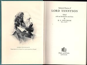 Bild des Verkufers fr Selected Poems of LORD TENNYSON by B C Southam 1968 zum Verkauf von Artifacts eBookstore