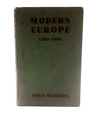 Immagine del venditore per An Illustrated History of Modern Europe, 1789-1945 venduto da World of Rare Books