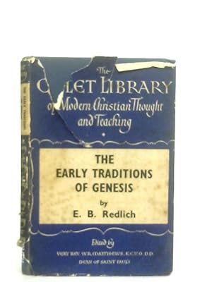 Bild des Verkufers fr The Early Traditions of Genesis zum Verkauf von World of Rare Books