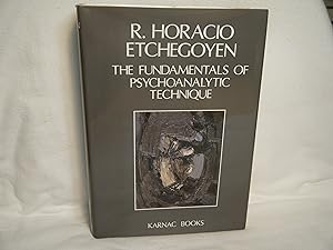 Imagen del vendedor de Fundamentals of Psychoanalytic Technique a la venta por curtis paul books, inc.