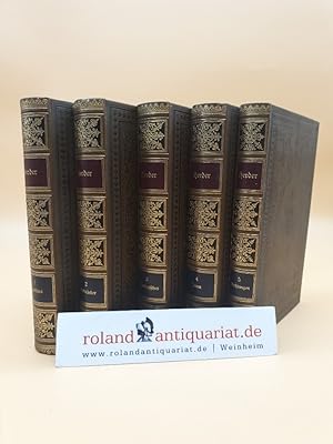 Herders Werke: Band 1-5 (5 Bände) Band 1: Kritisches, Band 2: Volkslieder, Band 3: Theologisches,...