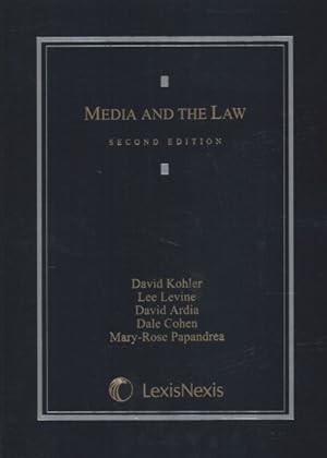 Immagine del venditore per Media and the Law venduto da GreatBookPricesUK