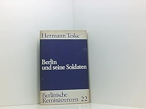 Bild des Verkufers fr Berlin und seine Soldaten. Mit Abbildungen. zum Verkauf von Book Broker