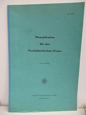 Monatskarten für den Nordatlantischen Ozean.