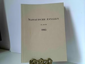 Nassauische Annalen 1965, Band 76 Jahrbuch des Vereins für Nassauische Altertumskunde und Geschic...