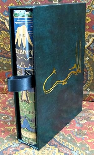 The Hobbit, or There and Back Again, 1963 14th Impression in Dustjacket, with Custom Leather Slip...