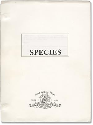 Imagen del vendedor de Species (Original screenplay for the 1995 film) a la venta por Royal Books, Inc., ABAA