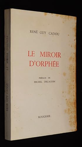 Seller image for Le miroir d'Orphe for sale by Abraxas-libris