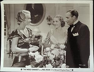 Bild des Verkufers fr The World Changes 8 X 10 Still 1933 Paul Muni, Aline MacMahon, Mary Astor zum Verkauf von AcornBooksNH