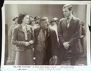 Seller image for To the Victor 8 X 10 Still 1938 Will Fyffe, Margaret Lockwood for sale by AcornBooksNH