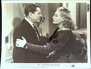 Seller image for Wife, HUsband and Friend 8 X 10 Still 1939 Loretta Young, Warner Baxter for sale by AcornBooksNH