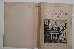 Immagine del venditore per La civilt del Rinascimento in Italia. Traduzione italiana di D. Valbusa venduto da librisaggi