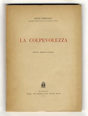 La colpevolezza.