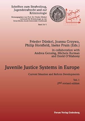 Image du vendeur pour Juvenile Justice Systems in Europe mis en vente par BuchWeltWeit Ludwig Meier e.K.