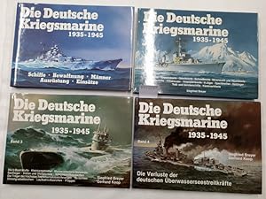 Bild des Verkufers fr Die deutsche Kriegsmarine 1935 - 1945 : zum Verkauf von Versand-Antiquariat Konrad von Agris e.K.