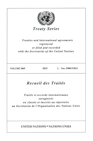 Immagine del venditore per Treaty Series / Recueil des Traites venduto da GreatBookPrices