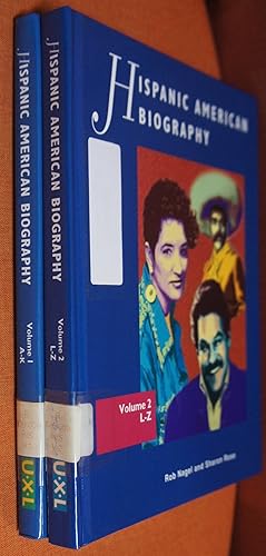 Seller image for Hispanic American Biography - 2 Volume set (Hispanic American Reference Library) for sale by GuthrieBooks