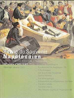 Revue du Souvenir Napoléonien No 445