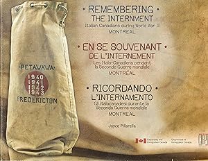 Remembering the Internment. En se souvenant de l'internement. Ricordando l'Internamento. Italian ...