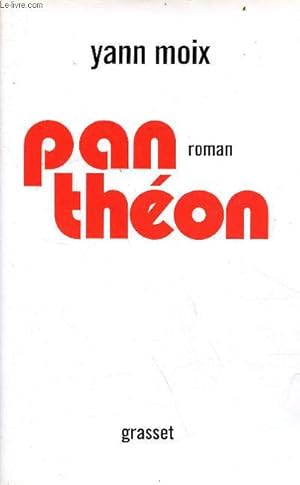 Image du vendeur pour Panthon - Roman. mis en vente par Le-Livre