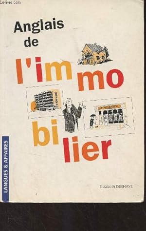 Bild des Verkufers fr Anglais de l'immobilier zum Verkauf von Le-Livre