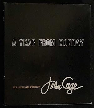 Immagine del venditore per A Year From Monday: New Lectures and Writings by John Cage venduto da Bookworks