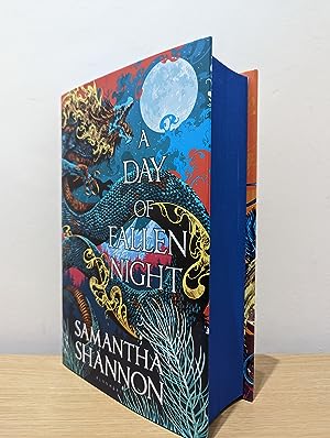 Seller image for A Day of Fallen Night: prequel to The Priory of the Orange Tree (Signed First Edition with sprayed edges) for sale by Fialta Books