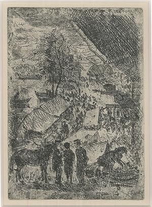 Bild des Verkufers fr Jahrmarkt am Attersee zum Verkauf von Antiquariat Burgverlag