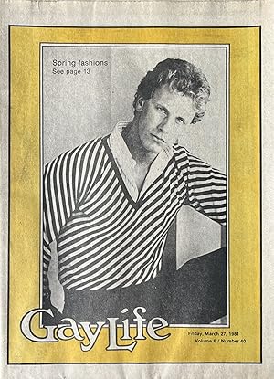 Seller image for Chicago Gay Life: the International Gay News leader; [aka GayLife] Vol. 6, Number 40, March 27,1981 for sale by 32.1  Rare Books + Ephemera, IOBA, ESA