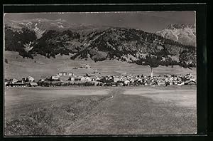 Seller image for Ansichtskarte Samaden, Generalansicht der Stadt, am Engadin for sale by Bartko-Reher