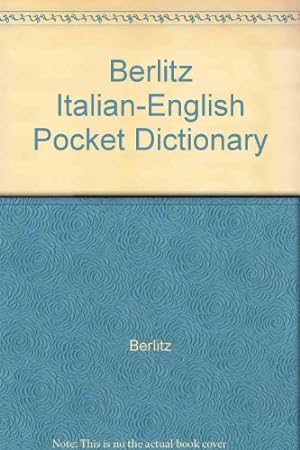 Bild des Verkufers fr Berlitz Italian-English, English-Italian Pocket Dictionary (Berlitz Bilingual Dictionaries) zum Verkauf von WeBuyBooks