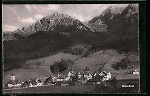 Seller image for Ansichtskarte Melchtal, Ortstotale mit Blick zur Kirche for sale by Bartko-Reher