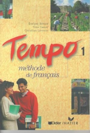 Imagen del vendedor de Tempo, 1 : Mthode de franais (Livre de l'lve): Livre De L'Eleve 1 a la venta por Antiquariat Buchhandel Daniel Viertel