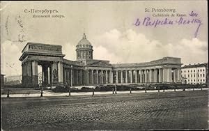 Image du vendeur pour Ansichtskarte / Postkarte Sankt Petersburg Russland, Cathedrale de Kazan mis en vente par akpool GmbH