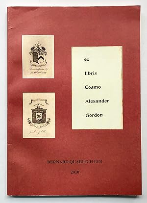 Seller image for Bernard Quaritch List 2010/14: Books from the Library of Cosmo Alexander Gordon for sale by George Ong Books