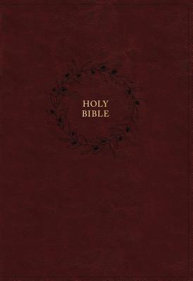 Immagine del venditore per The Kjv, Open Bible, Leathersoft, Burgundy, Indexed, Red Letter Edition, Comfort Print: Complete Reference System (Leather / Fine Binding) venduto da BargainBookStores