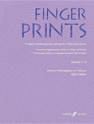 Imagen del vendedor de Fingerprints: Flute/Piano : 14 Easy Contemporary Pieces for Flute and Piano a la venta por Smartbuy