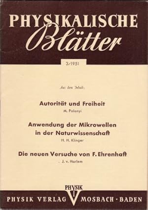 6.Jahrgang, Heft 3. Mit einigen Textabbildungen.