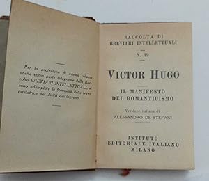Il manifesto del romanticismo. Versione italiana di Alessandro De Stefani