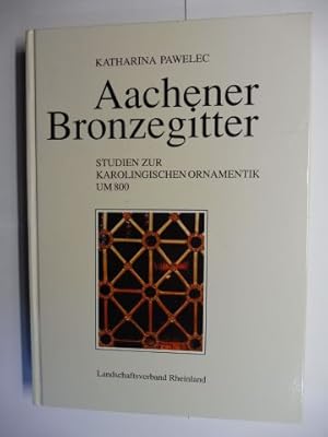 Bild des Verkufers fr Aachener Bronzegitter - Studien zur karolingischen Ornamentik um 800 *. zum Verkauf von Antiquariat am Ungererbad-Wilfrid Robin
