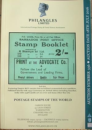 Philangles Auction 336 18 July 2016