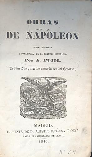 OBRAS ESCOGIDAS DE NAPOLEON