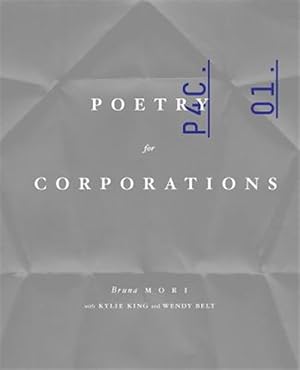 Bild des Verkufers fr Poetry for Corporations zum Verkauf von GreatBookPrices