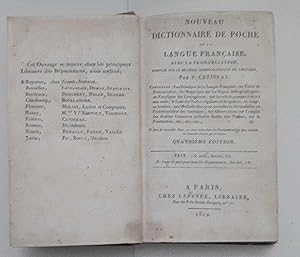 Image du vendeur pour Nouveau dictionnaire de poche de la langue francaise avec la prononciation mis en vente par librisaggi