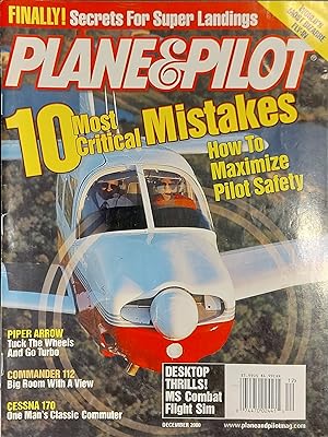 Plane & Pilot Magazine, Vol.36, No.12, December 2000